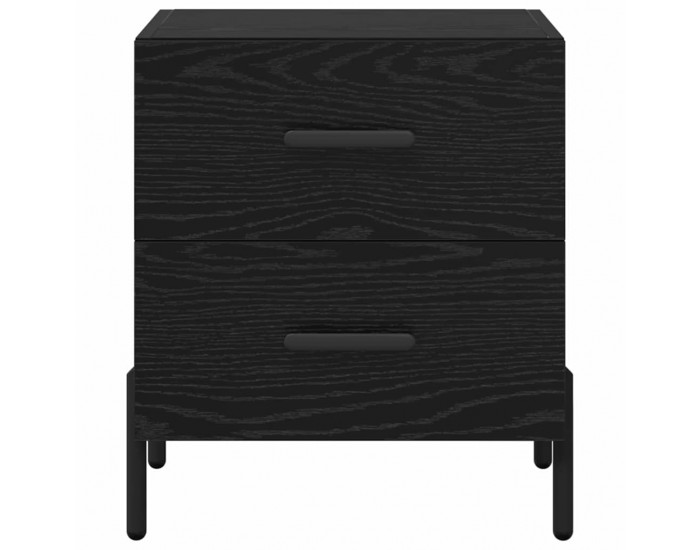 Sonata H Нощен шкаф Черен дъб 40 x 35 x 47.5 см Инженерно дърво