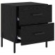 Sonata H Нощен шкаф 2 pcs Черен дъб 40 x 35 x 47.5 см Инженерно дърво
