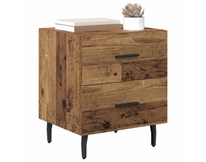 Sonata H Нощен шкаф Старо дърво 40 x 35 x 47.5 см Инженерно дърво