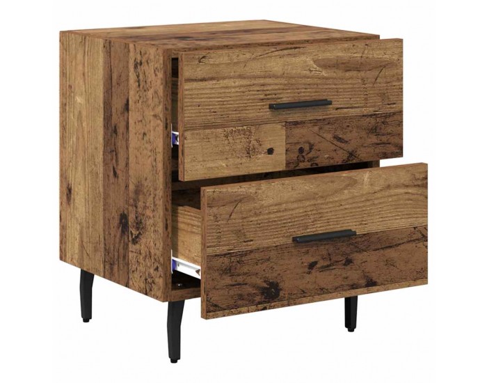 Sonata H Нощен шкаф Старо дърво 40 x 35 x 47.5 см Инженерно дърво