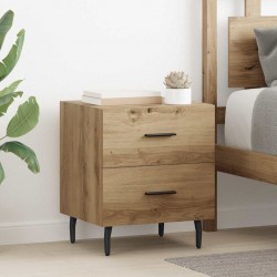 Sonata H Нощен шкаф дъб артизан 40 x 35 x 47.5 см Инженерно дърво - Noptiere
