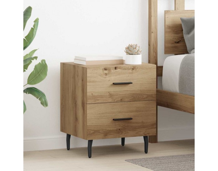 Sonata H Нощен шкаф 2 pcs дъб артизан 40 x 35 x 47.5 см Инженерно дърво