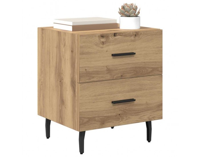 Sonata H Нощен шкаф 2 pcs дъб артизан 40 x 35 x 47.5 см Инженерно дърво