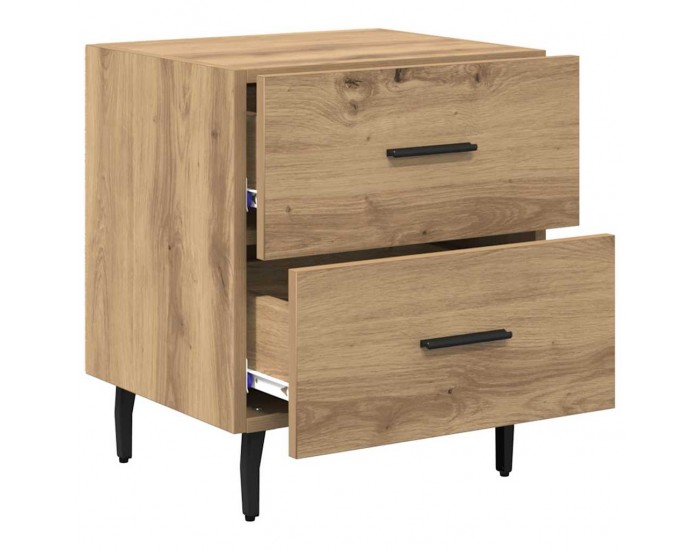 Sonata H Нощен шкаф 2 pcs дъб артизан 40 x 35 x 47.5 см Инженерно дърво