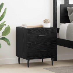 Sonata H Нощен шкаф Черен дъб 40 x 35 x 47.5 см Инженерно дърво - Noptiere