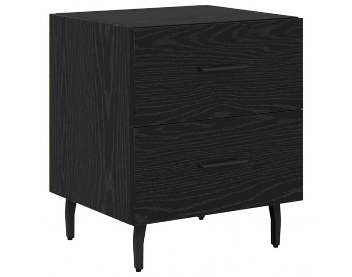 Sonata H Нощен шкаф Черен дъб 40 x 35 x 47.5 см Инженерно дърво