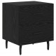 Sonata H Нощен шкаф Черен дъб 40 x 35 x 47.5 см Инженерно дърво