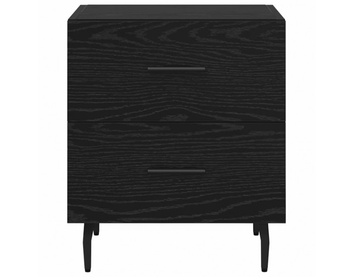 Sonata H Нощен шкаф Черен дъб 40 x 35 x 47.5 см Инженерно дърво