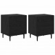 Sonata H Нощен шкаф 2 pcs Черен дъб 40 x 35 x 47.5 см Инженерно дърво