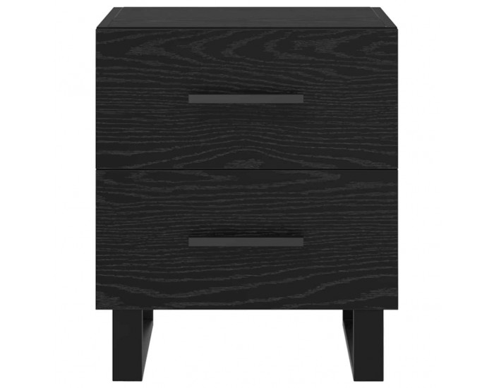 Sonata H Нощен шкаф Черен дъб 40 x 35 x 47.5 см Инженерно дърво