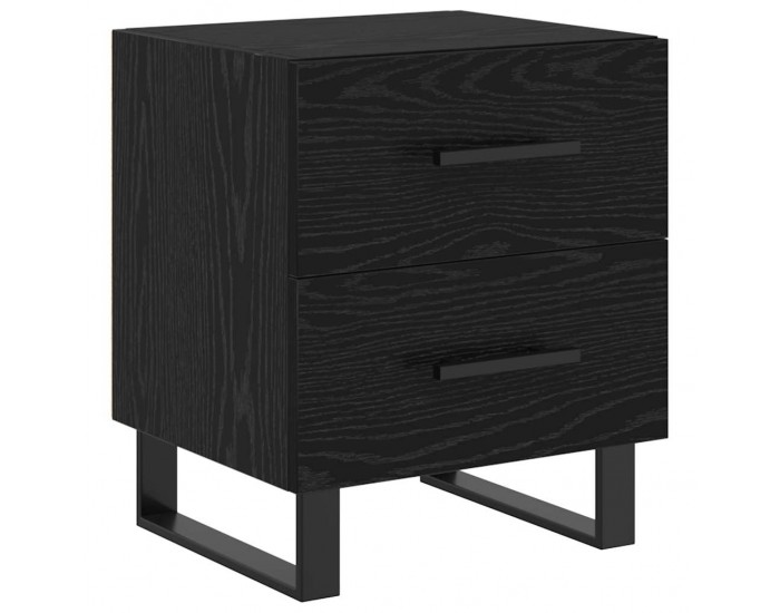 Sonata H Нощен шкаф Черен дъб 40 x 35 x 47.5 см Инженерно дърво
