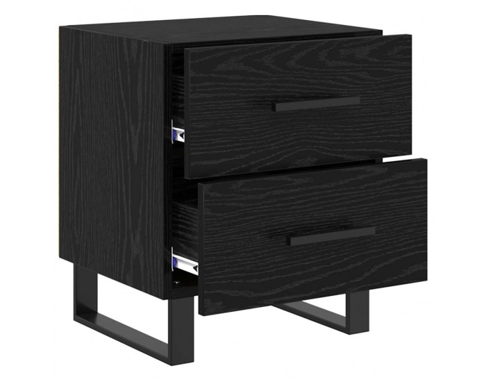 Sonata H Нощен шкаф Черен дъб 40 x 35 x 47.5 см Инженерно дърво