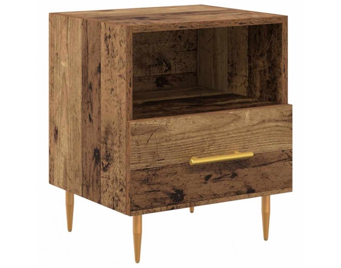 Sonata H Нощно шкафче Кафяво 40 x 35 x 47.5 см Инженерно дърво