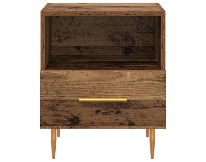 Sonata H Нощно шкафче Кафяво 40 x 35 x 47.5 см Инженерно дърво