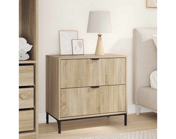 Sonata H Нощно шкафче дъб сонома 63.5 x 36 x 61 см Инженерно дърво