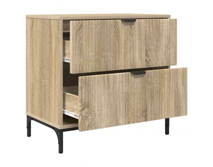 Sonata H Нощно шкафче дъб сонома 63.5 x 36 x 61 см Инженерно дърво