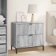 Sonata H Нощно шкафче Сив сонома 63.5 x 36 x 61 см Инженерно дърво
