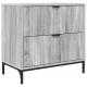 Sonata H Нощно шкафче Сив сонома 63.5 x 36 x 61 см Инженерно дърво