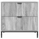 Sonata H Нощно шкафче Сив сонома 63.5 x 36 x 61 см Инженерно дърво