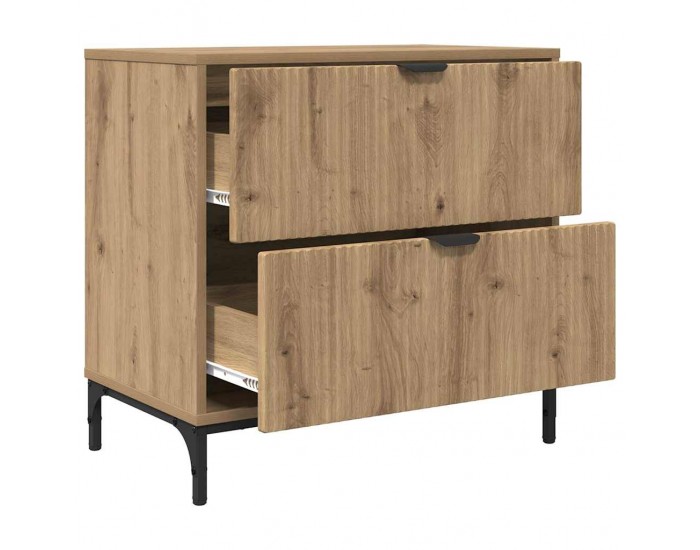 Sonata H Нощно шкафче дъб артизан 63.5 x 36 x 61 см Инженерно дърво