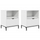 Sonata H Нощни маси 2 pcs Бяло 49 x 36 x 61 см Инженерно дърво