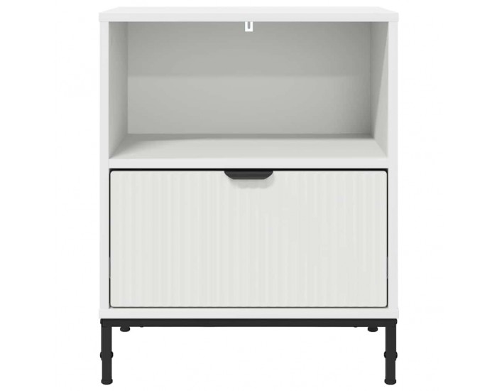 Sonata H Нощни маси 2 pcs Бяло 49 x 36 x 61 см Инженерно дърво