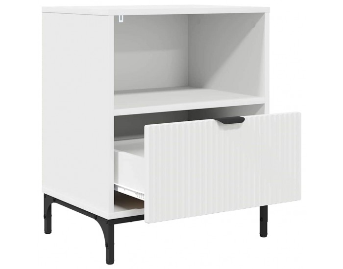 Sonata H Нощни маси 2 pcs Бяло 49 x 36 x 61 см Инженерно дърво