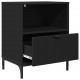 Sonata H Нощни маси 2 pcs Черно 49 x 36 x 61 см Инженерно дърво