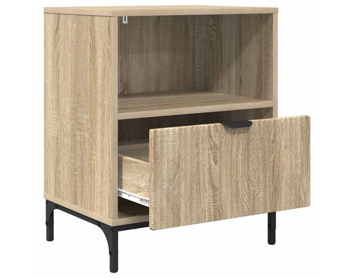 Sonata H Нощни маси 2 pcs дъб сонома 49 x 36 x 61 см Инженерно дърво