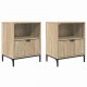 Sonata H Нощни маси 2 pcs дъб сонома 49 x 36 x 61 см Инженерно дърво