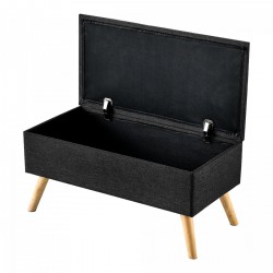 Ракла за седалка Salford 79x39,5x39,5 см черна [] - Pantofare