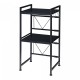 Sorsele регулируем кухненски рафт 79x40-63x32 см черен []