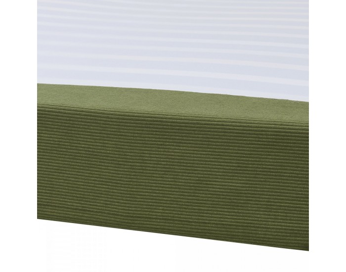 Двойно легло Lilla Cord 140x200 cm Green []