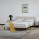 Тапицирано легло Porvoo кадифе 160x200 см бежово []