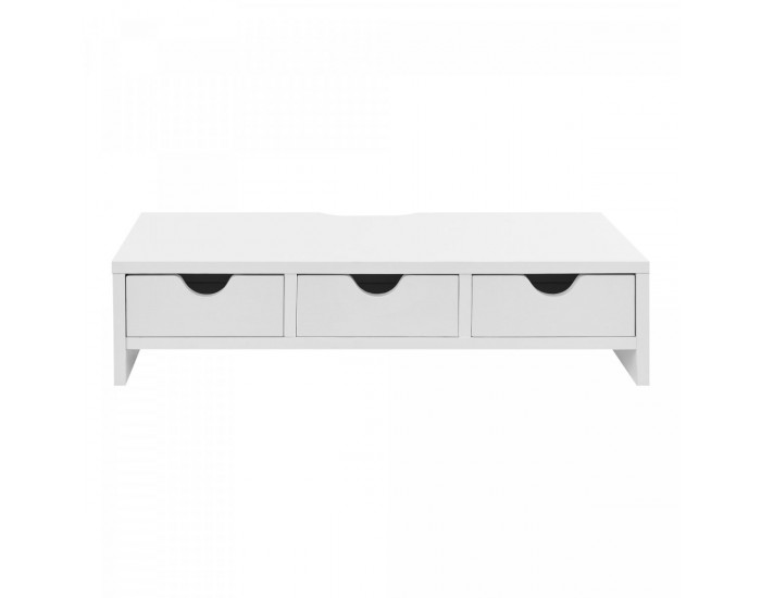 Стойка за монитор Ruovesi 12x51x25cm бяла []