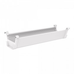 Кабелен канал Skegness 55x18x12 cm бял [] - Accesorii de birou