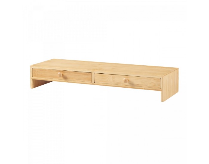 Стойка за монитор Hallstahammar 56x18x9.5 cm бамбук []