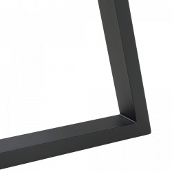 Комплект рамки за маса от 2 бр. Lyngby 72x55/70см черни [] - Mese