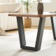 Комплект рамки за маса от 2 бр. Lalling 43x25/40 см черни []
