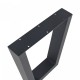 Комплект рамки за маса от 2 бр. Lalling 43x25/40 см черни []