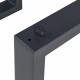 Комплект рамки за маса от 2 стоманени Makers 43x40 см черни []