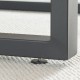 Комплект рамки за маса от 2 стоманени Makers 72x70 см черни []