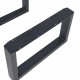 Комплект рамки за маса от 2 стоманени Makers 40x64 см черни []