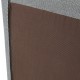 Табуретка за крака Koskyvn 35x80x55 см текстилно сиво []