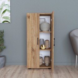 Страничен шкаф Åsnes 108x49x32см дъб [] - Corpuri, vitrine, biblioteci modulare