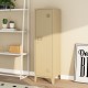 Единично шкафче Kurikka 137x38x38 см камила []