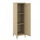 Единично шкафче Kurikka 137x38x38 см камила []