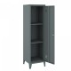 Единично шкафче Kurikka 137x38x38 см тъмно сиво []