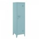 Единично шкафче Kurikka 137x38x38 см сиво-синьо []