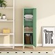 Единично шкафче Kurikka 137x38x38 см пастелно зелено []